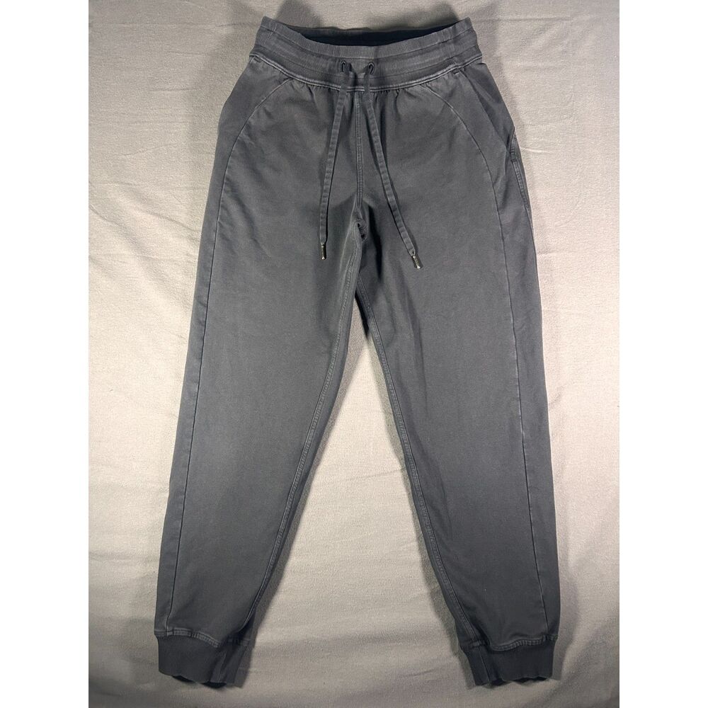 Lululemon Scuba Jogger 6 Loungewear Cozy Comfy Black High Rise Sweatpants